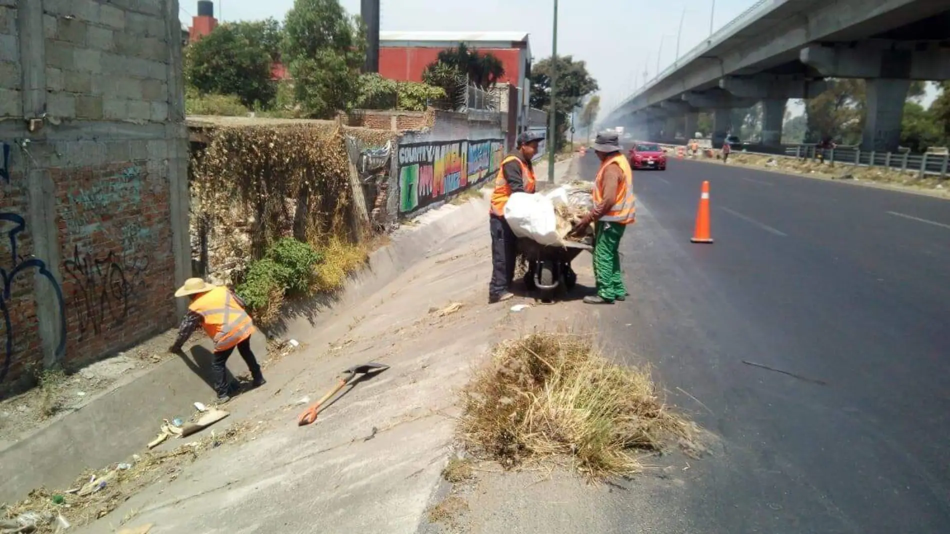 HISTORIA 2 CORTESIA - LIMPIEZA EN CAMELLONES DE AUTOPISTA OK